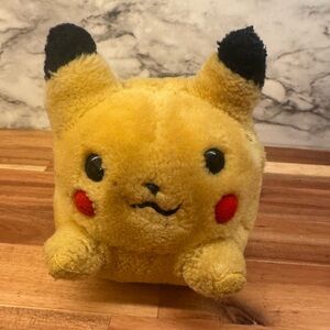 Small Vintage Pikachu Plush stuffed animal ball
